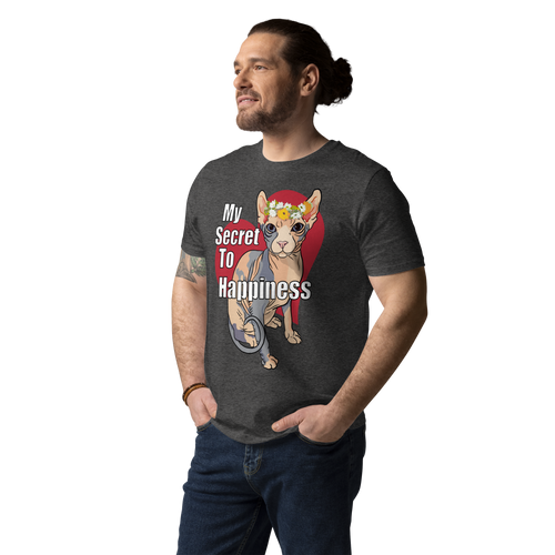 MY SECRET TO HAPPINESS UNISEX ECO TEE