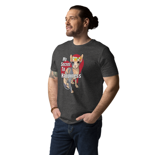 MY SECRET TO HAPPINESS UNISEX ECO TEE