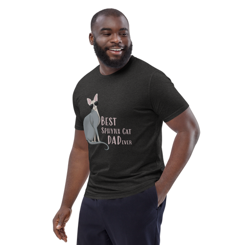 BEST SPHYNX CAT DAD UNISEX ECO TEE