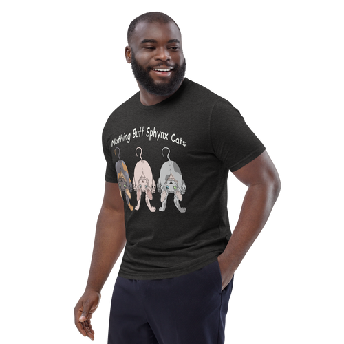 NOTHING BUTT SPHYNX CATS UNISEX ECO TEE