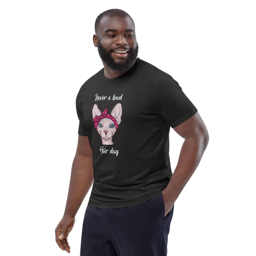 NEVER A BAD HAIR DAY UNISEX ECO TEE