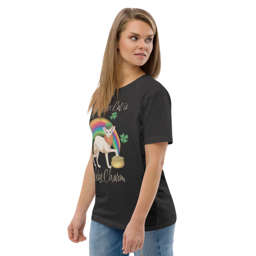 MY SPHYNX CAT IS MY LUCKY CHARM - UNISEX TEE