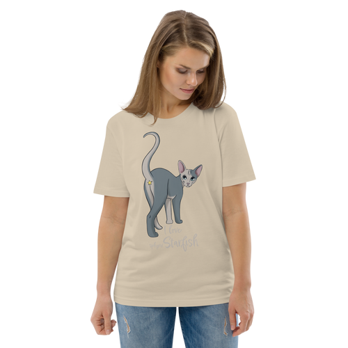 I LOVE SPHYNX STARFISH UNISEX ECO TEE