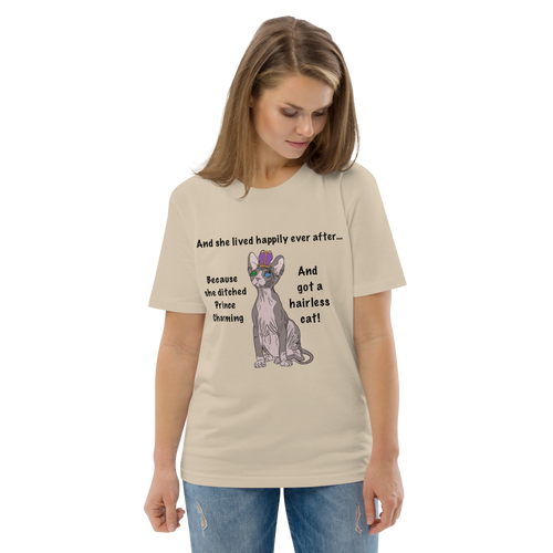 DITCHED PRINCE CHARMING & GOT A SPHYNX CAT ECO TEE