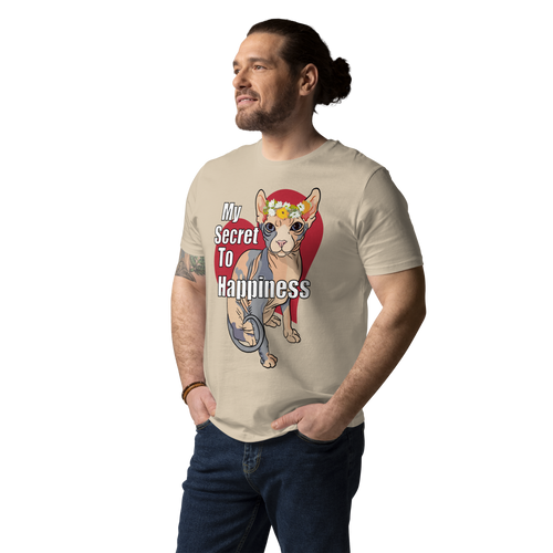 MY SECRET TO HAPPINESS UNISEX ECO TEE