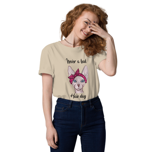 NEVER A BAD HAIR DAY UNISEX ECO TEE