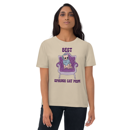 BEST SPHYNX CAT MOM ECO TEE