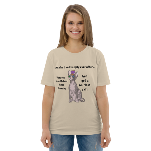 DITCHED PRINCE CHARMING & GOT A SPHYNX CAT ECO TEE