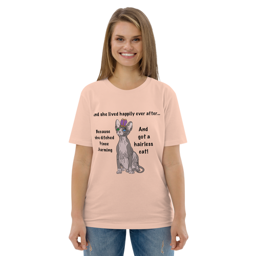 DITCHED PRINCE CHARMING & GOT A SPHYNX CAT ECO TEE