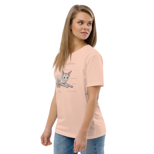 ANATOMY OF A SPHYNX UNISEX ORGANIC TEE