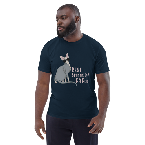 BEST SPHYNX CAT DAD UNISEX ECO TEE