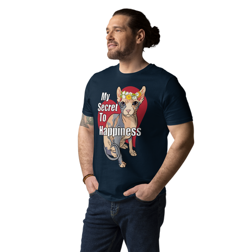 MY SECRET TO HAPPINESS UNISEX ECO TEE