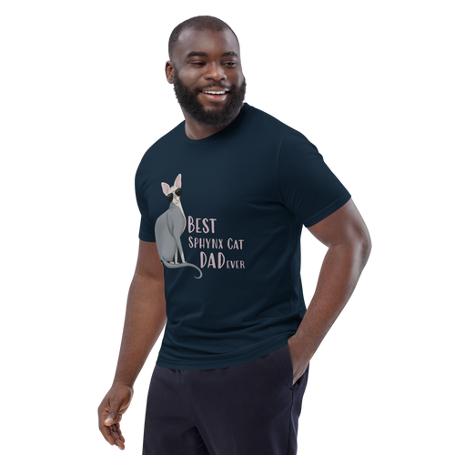 BEST SPHYNX CAT DAD UNISEX ECO TEE