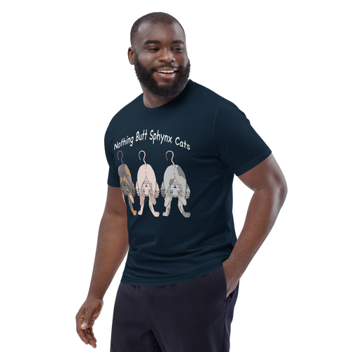 NOTHING BUTT SPHYNX CATS UNISEX ECO TEE