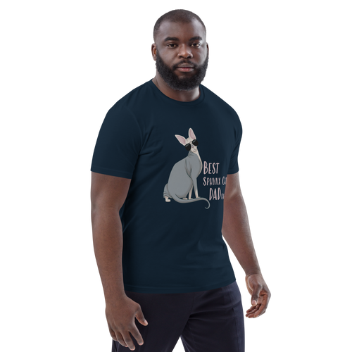 BEST SPHYNX CAT DAD UNISEX ECO TEE