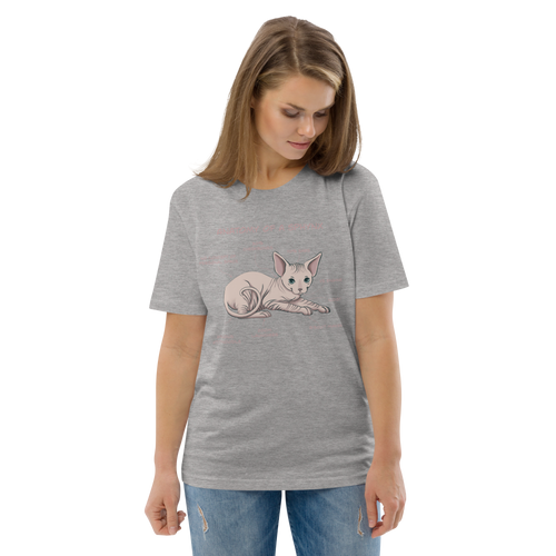 ANATOMY OF A SPHYNX UNISEX ORGANIC TEE