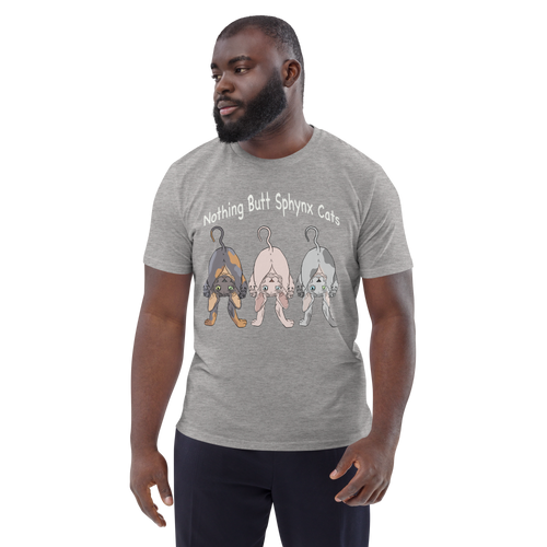 NOTHING BUTT SPHYNX CATS UNISEX ECO TEE