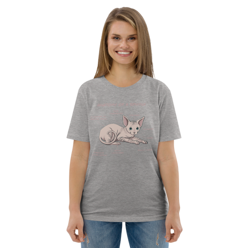 ANATOMY OF A SPHYNX UNISEX ORGANIC TEE