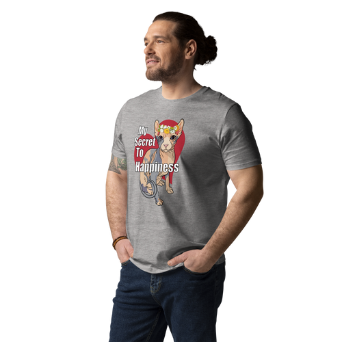 MY SECRET TO HAPPINESS UNISEX ECO TEE
