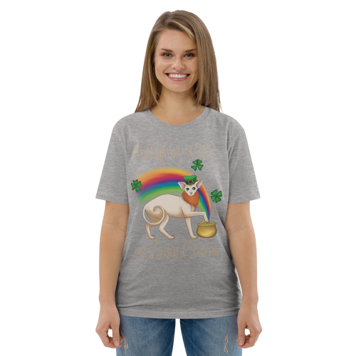 MY SPHYNX CAT IS MY LUCKY CHARM - UNISEX TEE
