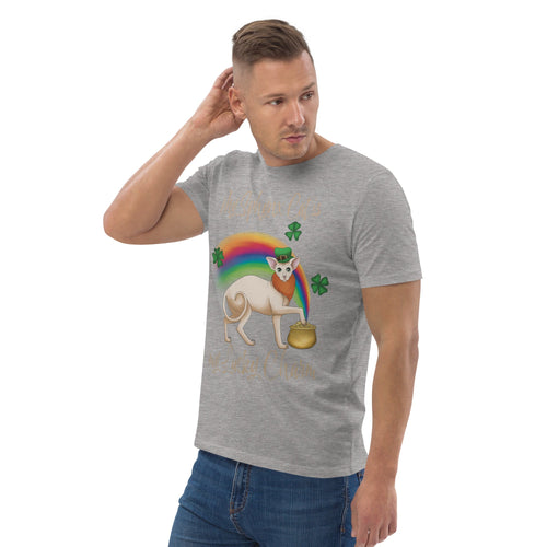 MY SPHYNX IS MY LUCKY CHARM UNISEX ECO TEE