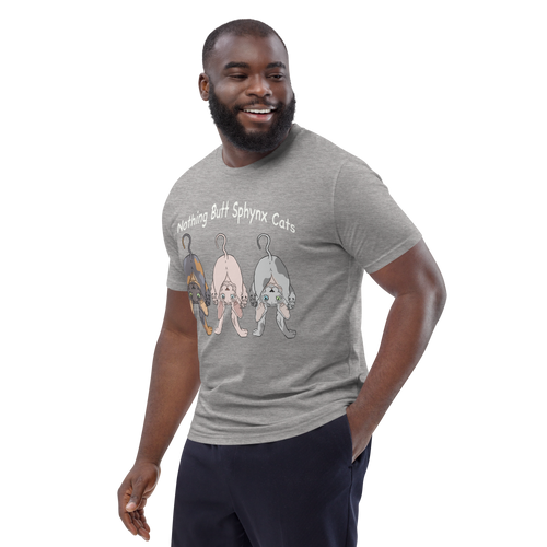NOTHING BUTT SPHYNX CATS UNISEX ECO TEE