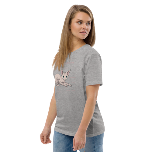 ANATOMY OF A SPHYNX UNISEX ORGANIC TEE