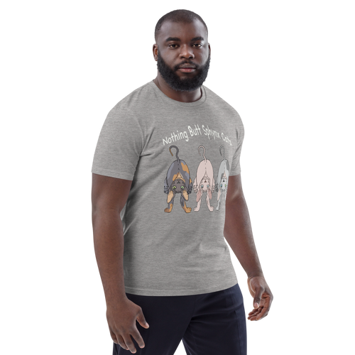 NOTHING BUTT SPHYNX CATS UNISEX ECO TEE