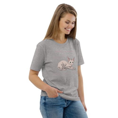 ANATOMY OF A SPHYNX UNISEX ORGANIC TEE