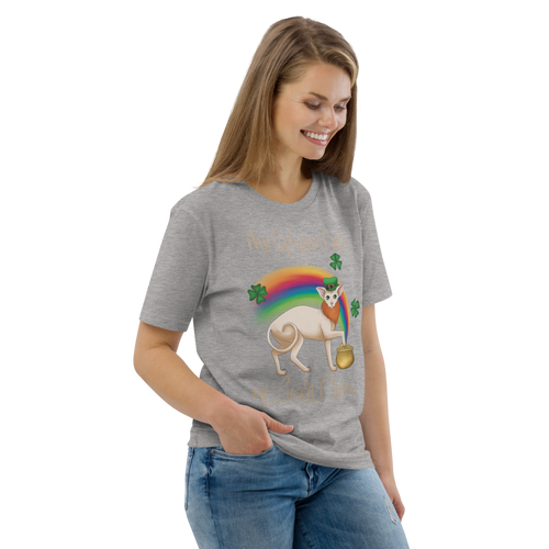 MY SPHYNX CAT IS MY LUCKY CHARM - UNISEX TEE