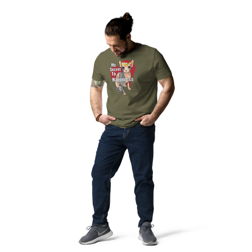 MY SECRET TO HAPPINESS UNISEX ECO TEE