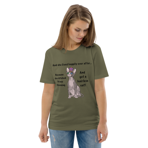 DITCHED PRINCE CHARMING & GOT A SPHYNX CAT ECO TEE