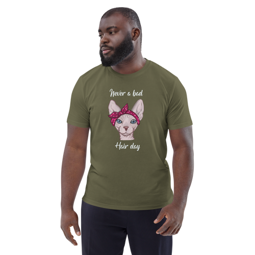 NEVER A BAD HAIR DAY UNISEX ECO TEE