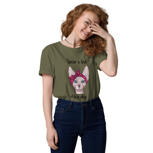 NEVER A BAD HAIR DAY UNISEX ECO TEE