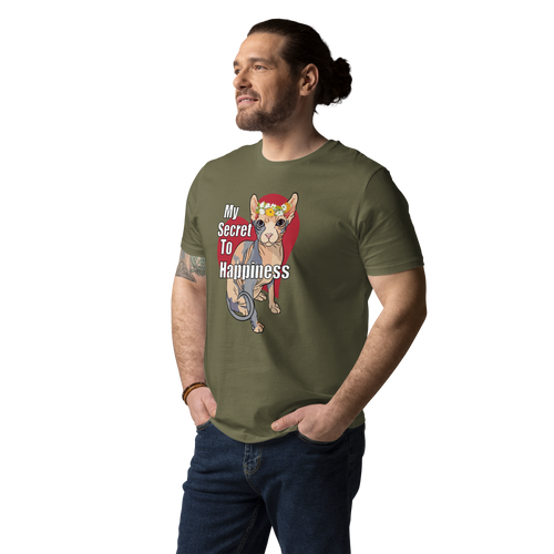 MY SECRET TO HAPPINESS UNISEX ECO TEE