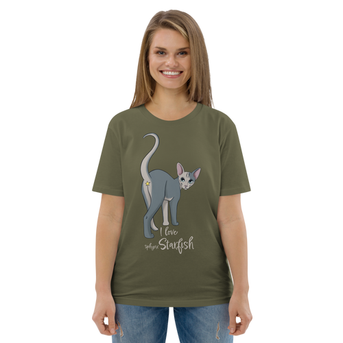 I LOVE SPHYNX STARFISH UNISEX ECO TEE