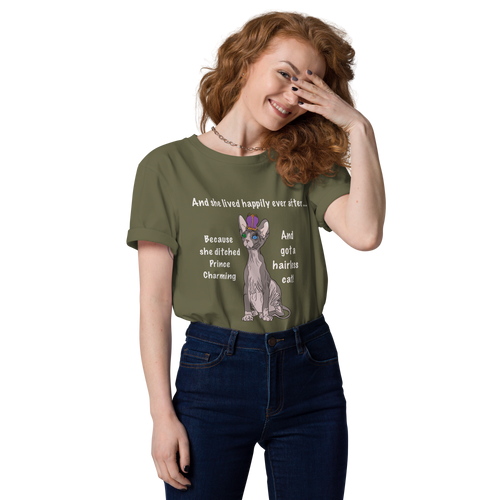 DITCHED PRINCE CHARMING & GOT A SPHYNX CAT ECO TEE