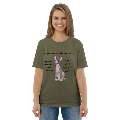 DITCHED PRINCE CHARMING & GOT A SPHYNX CAT ECO TEE