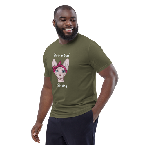 NEVER A BAD HAIR DAY UNISEX ECO TEE