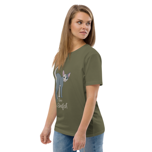 I LOVE SPHYNX STARFISH UNISEX ECO TEE