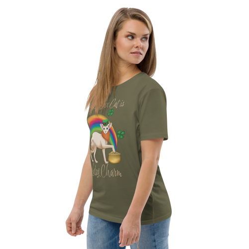 MY SPHYNX CAT IS MY LUCKY CHARM - UNISEX TEE
