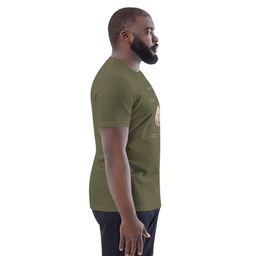 ANATOMY OF A SPHYNX UNISEX ORGANIC TEE