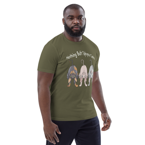 NOTHING BUTT SPHYNX CATS UNISEX ECO TEE