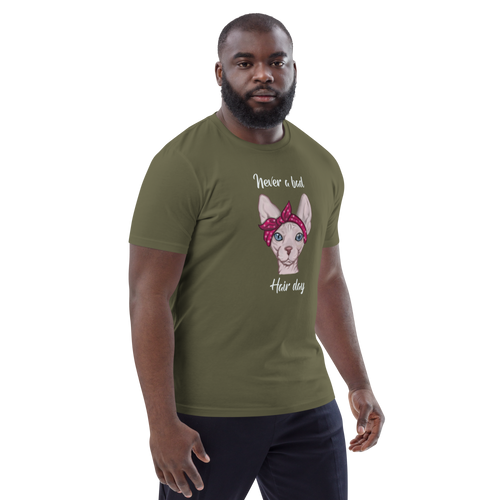 NEVER A BAD HAIR DAY UNISEX ECO TEE