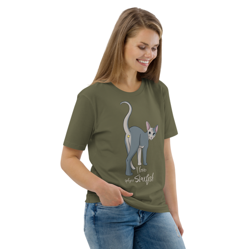 I LOVE SPHYNX STARFISH UNISEX ECO TEE