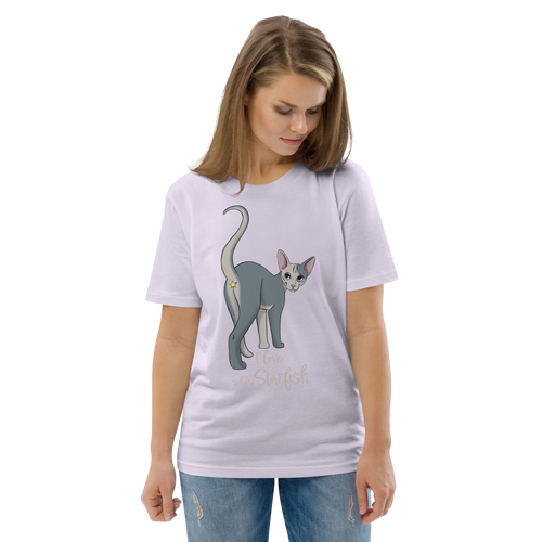 I LOVE SPHYNX STARFISH UNISEX ECO TEE