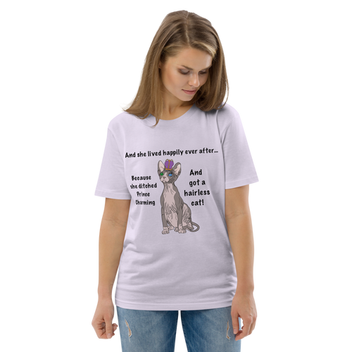 DITCHED PRINCE CHARMING & GOT A SPHYNX CAT ECO TEE
