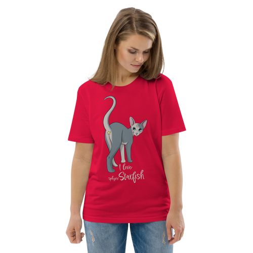 I LOVE SPHYNX STARFISH UNISEX ECO TEE
