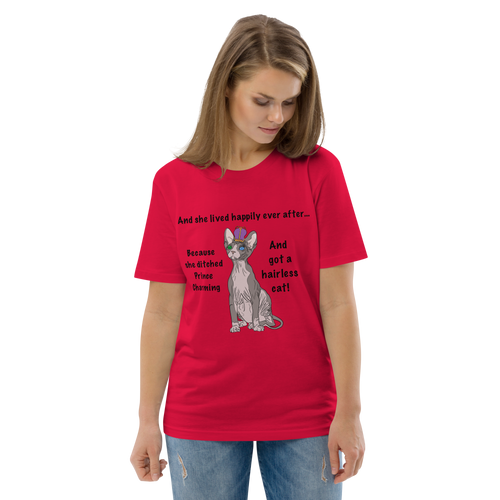 DITCHED PRINCE CHARMING & GOT A SPHYNX CAT ECO TEE