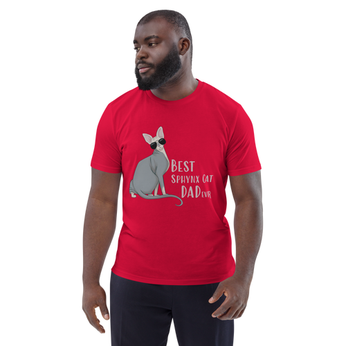 BEST SPHYNX CAT DAD UNISEX ECO TEE